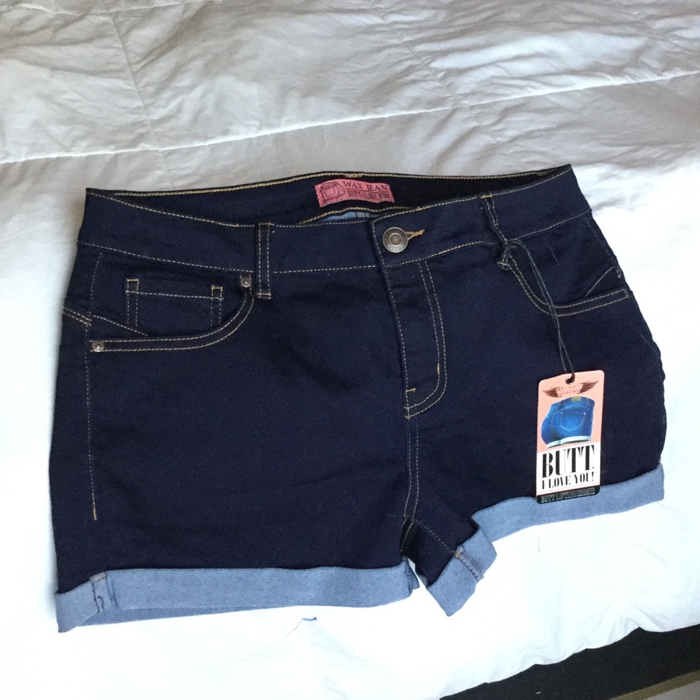 WAX JEAN SHORTS
